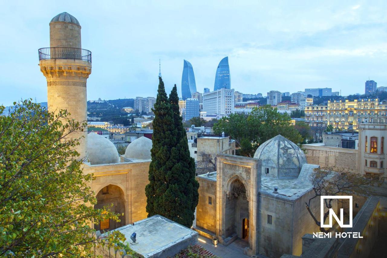 The Center Hotel Baku Bagian luar foto